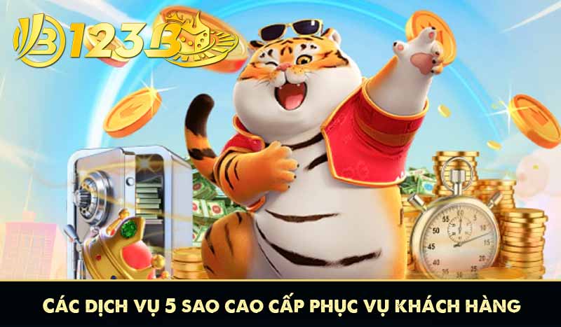 Các dịch vụ 5 sao cao cấp phục vụ khách hàng
