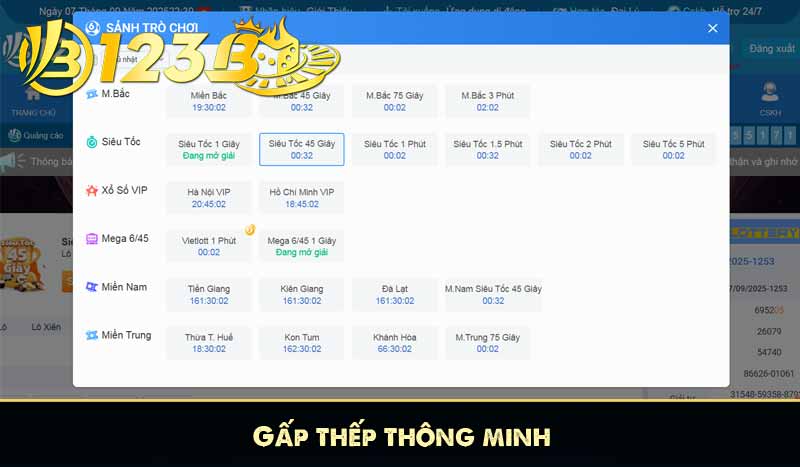 Gấp thếp thông minh